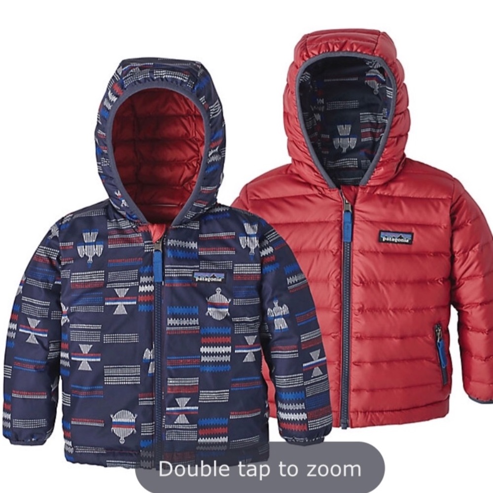 Patagonia Baby Reversible Down Sweater Hoody